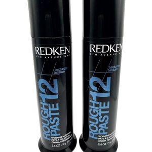Redken Rough Paste 12 Working Material  2.5 oz (2 Bottles)